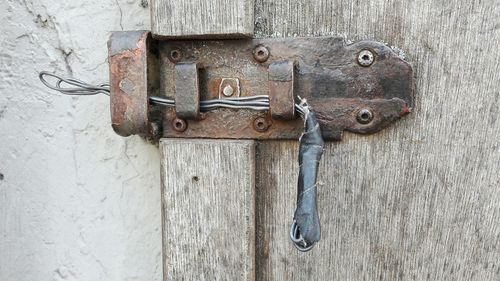Close-up of metal