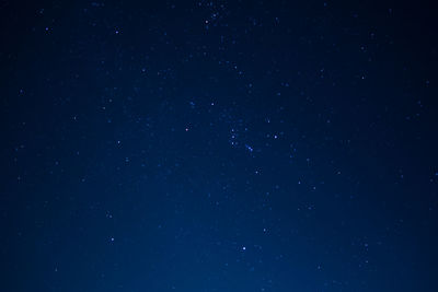 Low angle view of star field at night