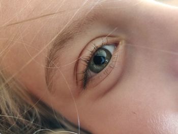 Close-up portrait of girl