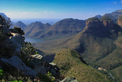 Landscape - view into blyde river canyon, south africa