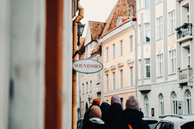 People on street