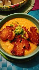 Close-up of food in bowl