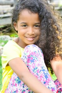 Portrait of a smiling girl