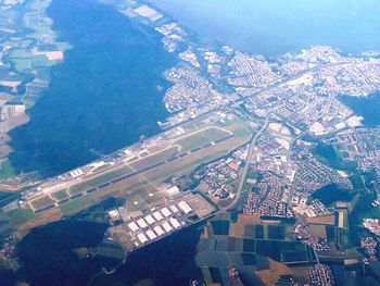 Aerial view of cityscape