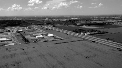 Aerial view of cityscape