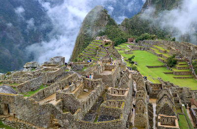 Archaeological site of machu picchu, cusco region, peru