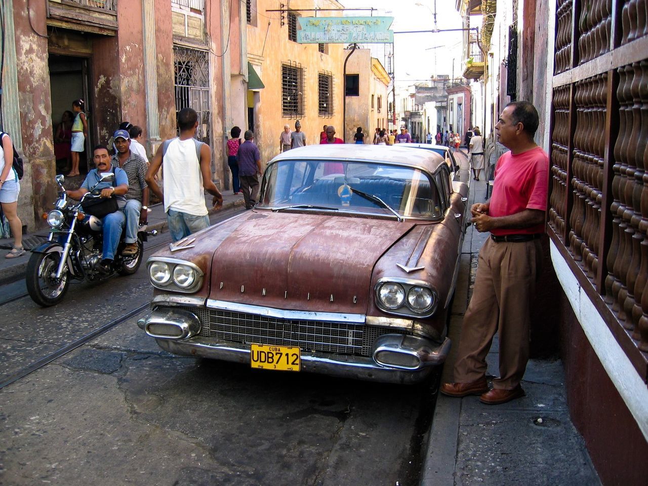 PEOPLE STANDING ON STREET