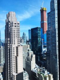 Buildings in city