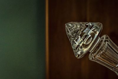 Close-up of food on table
