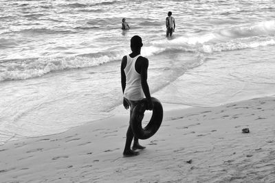 People on beach