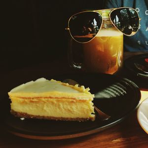 Close-up of drink on table