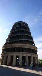 Low angle view of historical building