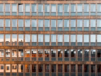 Full frame shot of modern building