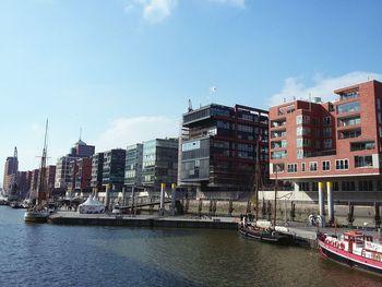 View of city at waterfront