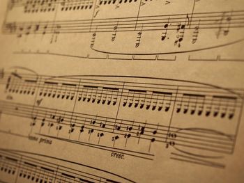 Close-up of text on paper