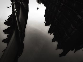 Low angle view of building against sky