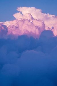 Low angle view of cloudscape against sky