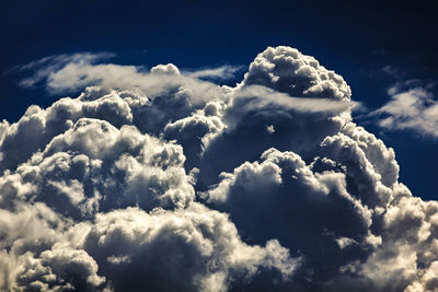 Low angle view of clouds in sky