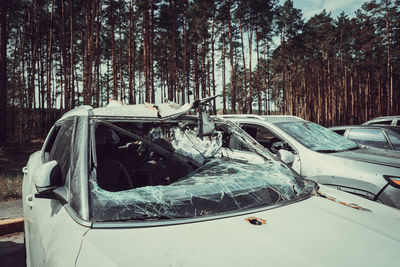 Car on road