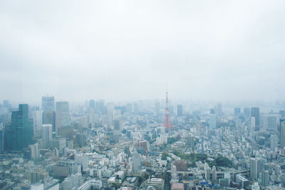 Cityscape against sky