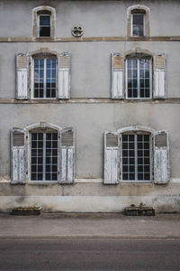 Facade of old building