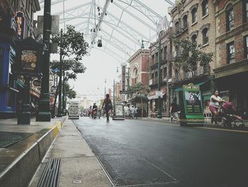 View of buildings in city