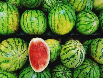 Close-up of fruits for sale in market