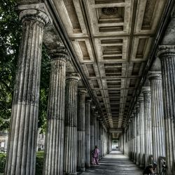 Corridor of building