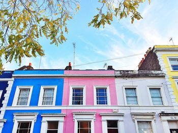 Low angle view of building against sky