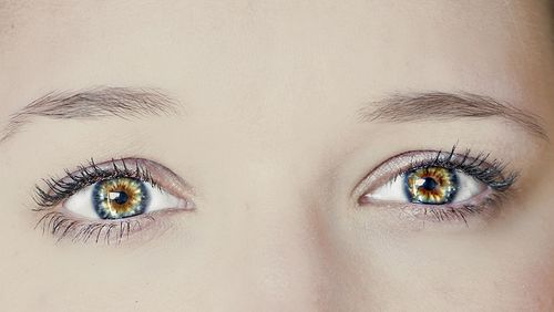 Close up of woman eye