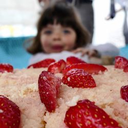 Close-up of strawberries