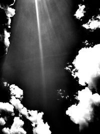 Low angle view of tree against sky