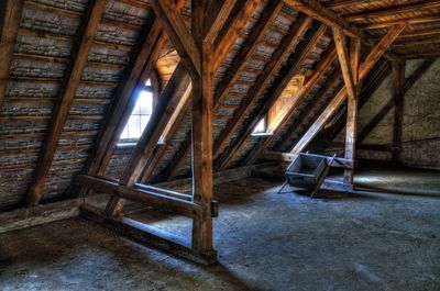 Interior of old building