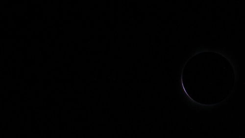 Close-up of moon against sky at night