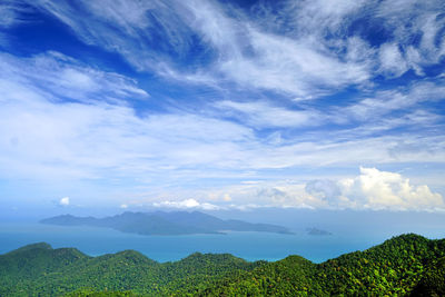 Andaman islands against sky