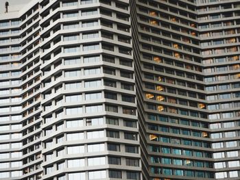 Full frame shot of modern building in city