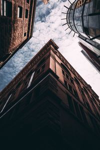 Low angle view of building against sky