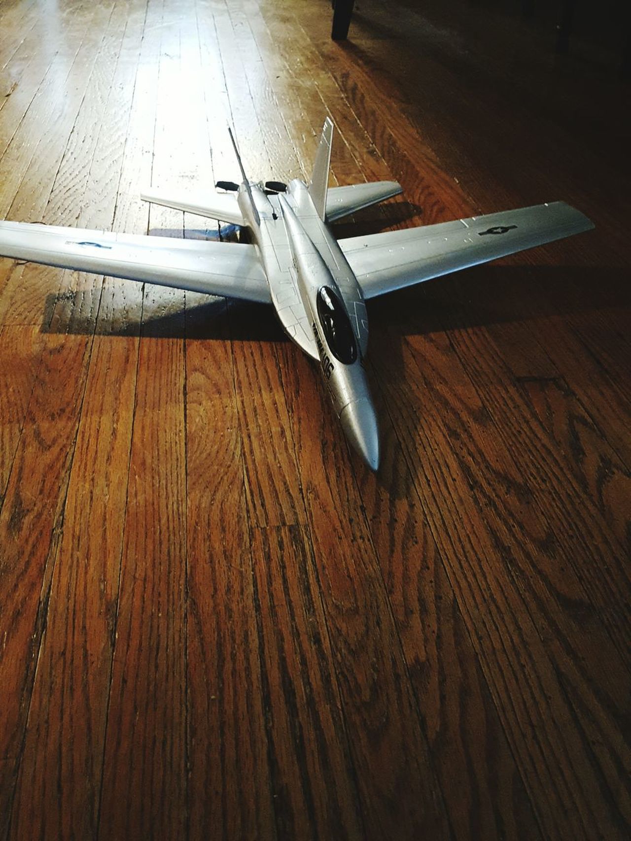 Model airplane grey light weight