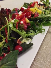 Close-up of red fruit