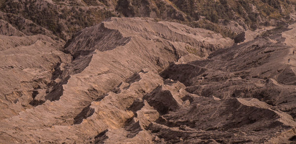 Rock formations in desert