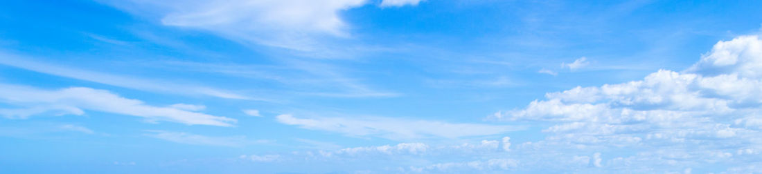 Low angle view of clouds in sky