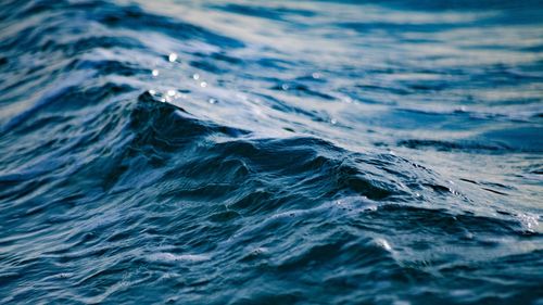 Full frame shot of rippled water