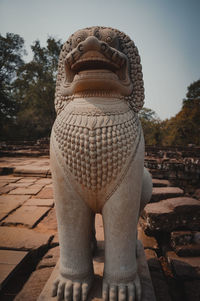 Close-up of buddha statue