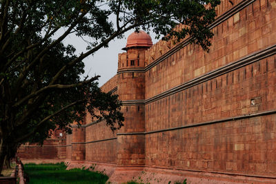 Low angle view of old building