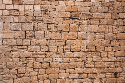 Full frame shot of stone wall