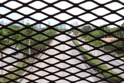 Full frame shot of window