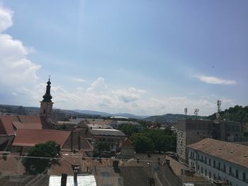 Cityscape against sky