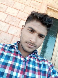 Portrait of young man