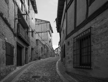 Street amidst buildings in city