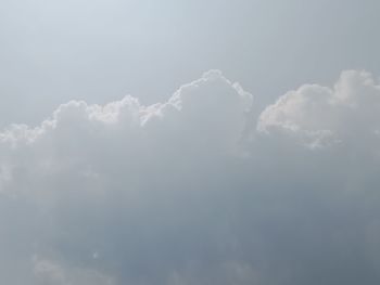 Low angle view of clouds in sky